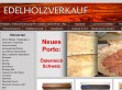 Edelholzverkauf